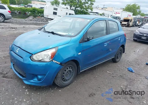 2015 Mitsubishi Mirage De из США, поврежденный, VIN ML32A3HJ0FH037194